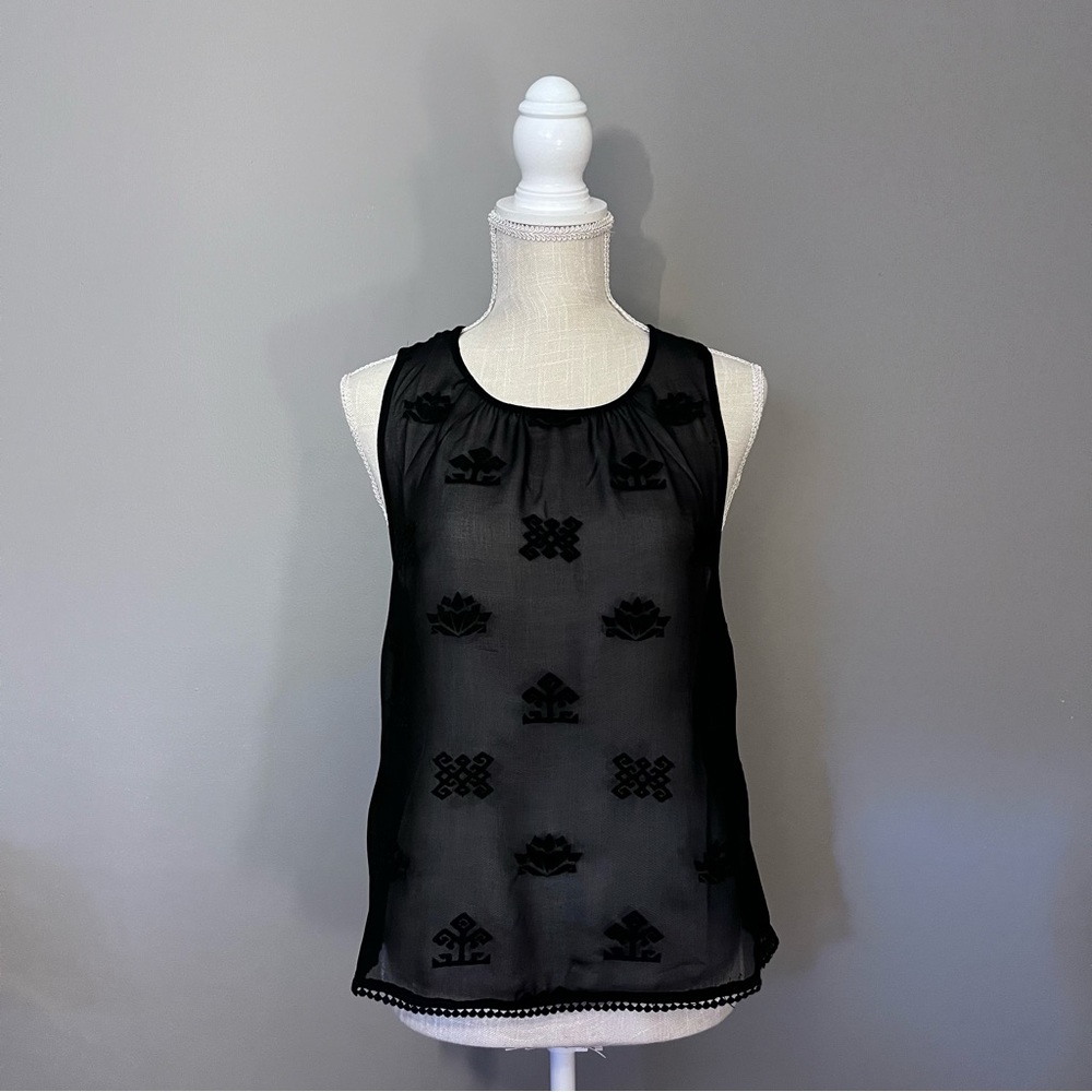 Forever 21 Embroidered Tank Top